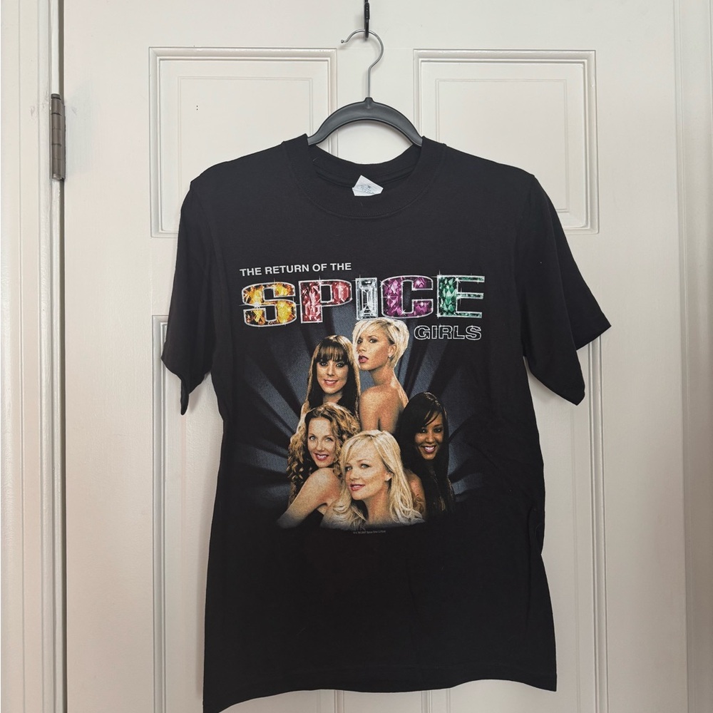 Vintage Black Spice Girls Graphic Tee